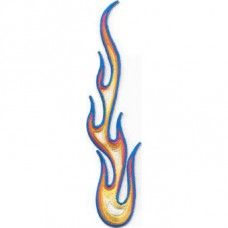 Iron-On transfer -0268 Flames
