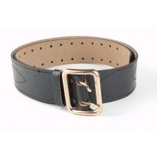 Belt strap with anodized plate