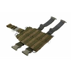 Platform for mounting removable hip holsters, bags, covers. MOLLE Platform