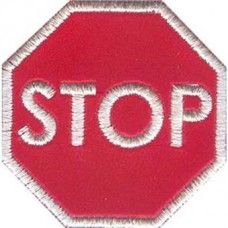 Iron-On transfer -1462 STOP