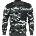 Sweater n / w with camouflage lining