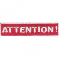 Iron-On transfer -1463 Attention! Attention!