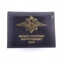 Cover for driving license and certificate MVD with badge