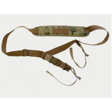 Tactical three-points strap with shoulder cover