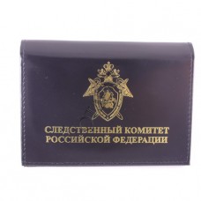Cover for driving license and certificate Sledstvennyi komitet RF with badge