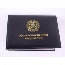 Cover for driving license and certificate DPS with badge